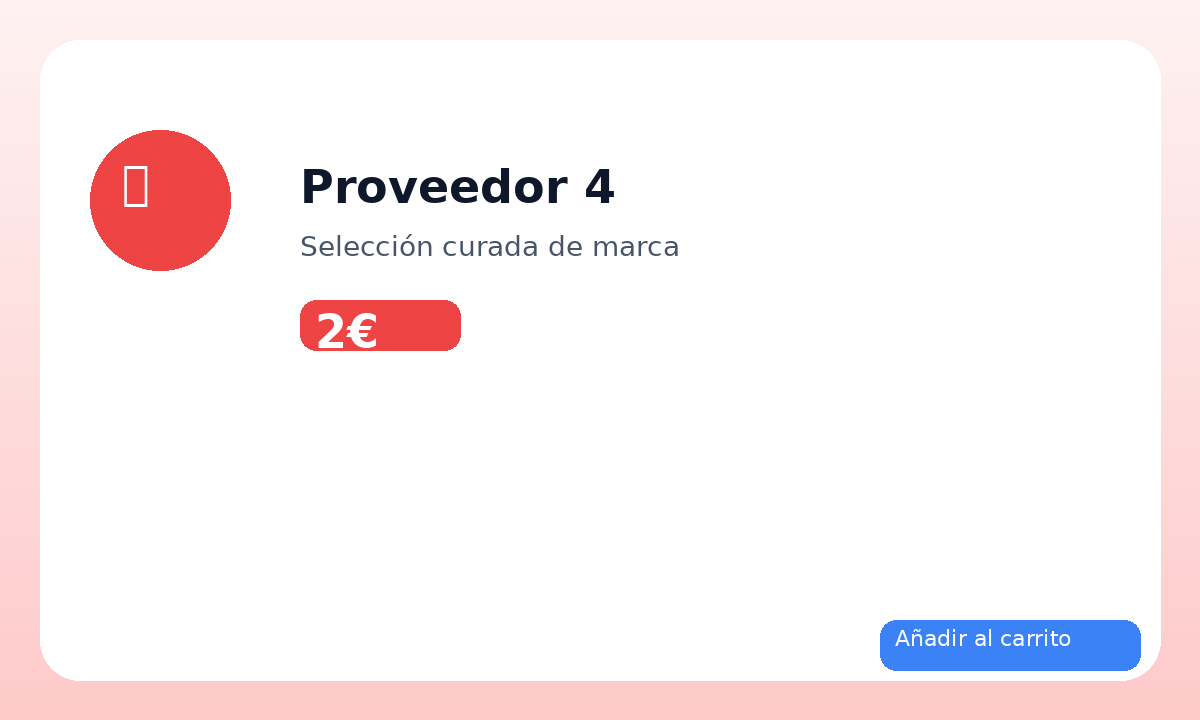 Proveedor Colonias